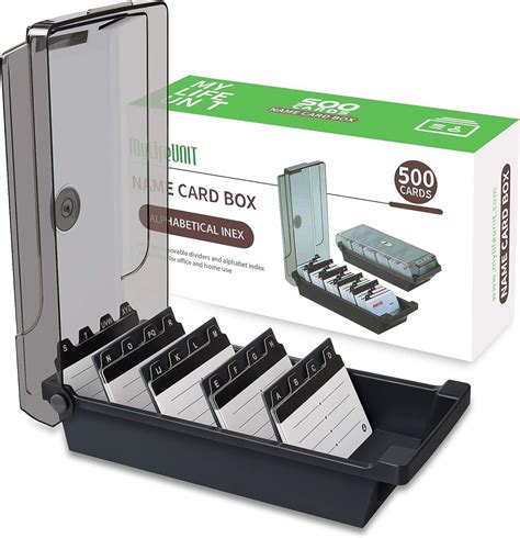 Amazon Offilicious Index Card Holder X Set Heavy Duty Index