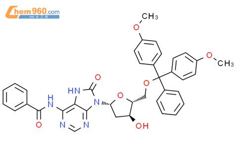 142979 41 7 N6 Benzoyl 5 O dimethoxytrityl 8 oxo 2 deoxyadenosine化学