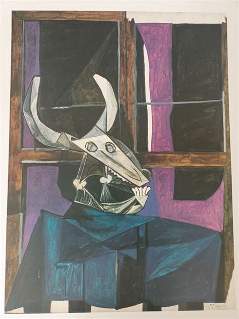 Pablo Picasso After Nature Morte Au Crâne De Boeuf 1942 1980s Catawiki