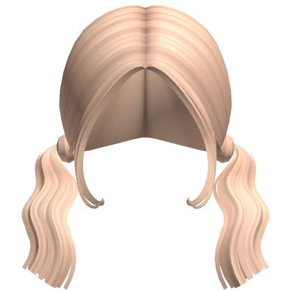Short Wavy Pigtails In Blonde Roblox