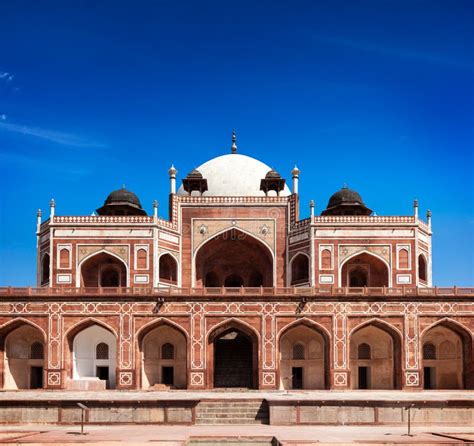 Humayun S Tomb. Delhi, India Stock Image - Image of famous, destination ...