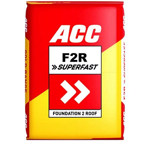 Packaging Size Kg Acc F R Superfast Cement Cement Grade Grade