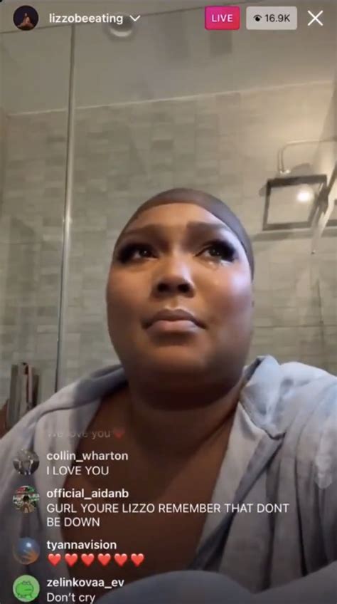 Why did Lizzo cry during her Instagram Live? | The US Sun