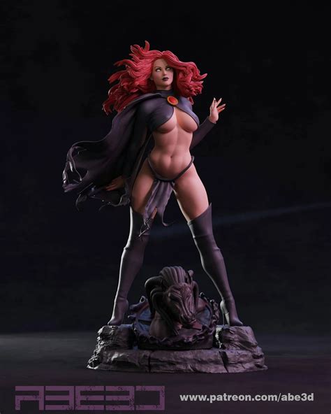 漫威 红皇后 3D打印图纸下载 Abe3D 2022 12 Madelyne Pryor 3D打印俱乐部