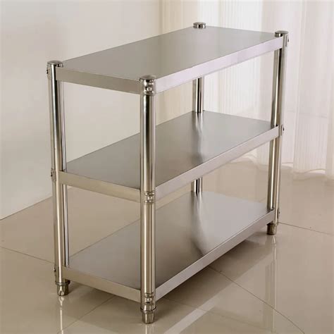 Stainless Steel Kitchen Shelf Thickening Multi Function Storage Rack