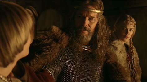 The Northmans Ethan Hawke Talks Nude Scene With Willem Dafoe And Theres Howling At The Moon