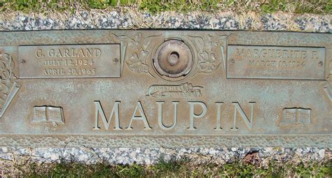 Cecil Garland Maupin M Morial Find A Grave