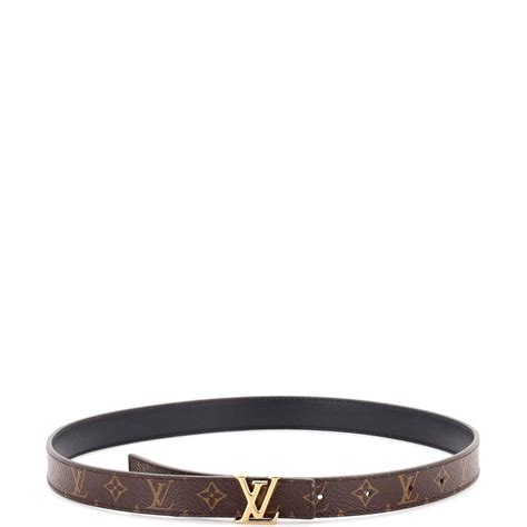 Louis Vuitton Lv Iconic Reversible Belt Monogram Canv Gem