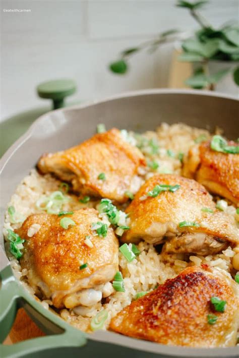 The Best One Pot Chicken And Rice 7 Ingredients