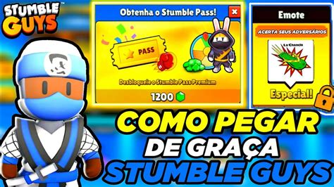 Como Ter A Nova Temporada Do Novo Passe Gr Tis Do Stumble Guys Stumble