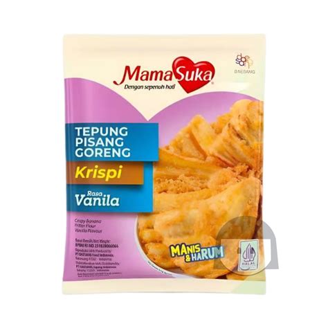 Mamasuka Tepung Pisang Goreng Krispi Rasa Vanila Gr Buy Authentic