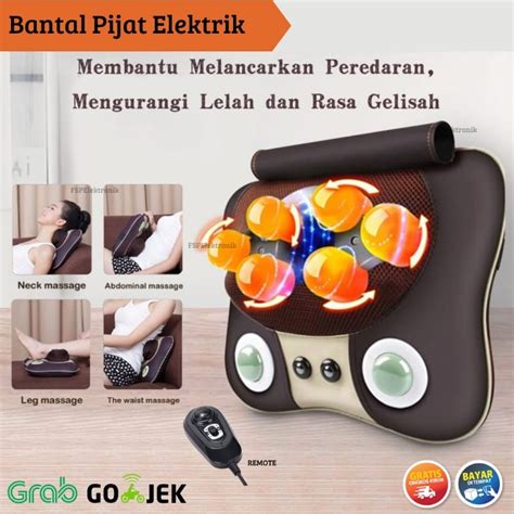 Jual Alat Pijat Elektrik Multifungsi Pijat Leher Bahu Pinggang Punggung