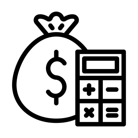 budget icon design  vector art  vecteezy