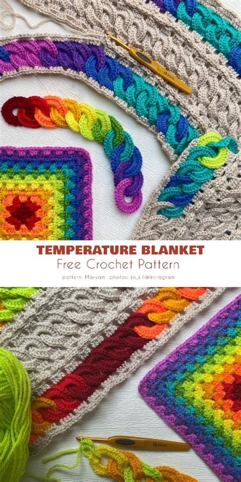 Of The Most Unique Temperature Blanket Free Crochet Patterns Artofit