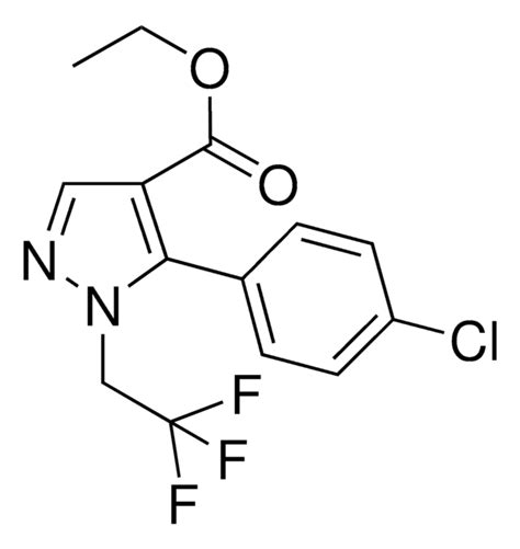 Ethyl Chlorophenyl Trifluoroethyl H Pyrazole