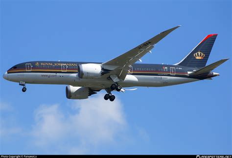 Jy Baa Royal Jordanian Boeing Dreamliner Photo By Panuwat S Id