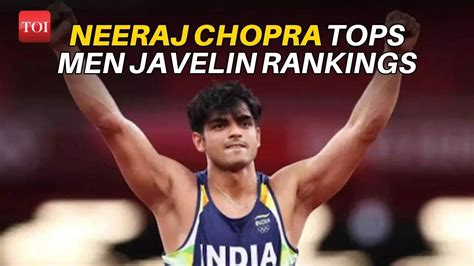 Neeraj Chopra Makes History Becomes World No 1 In Men S Javelin