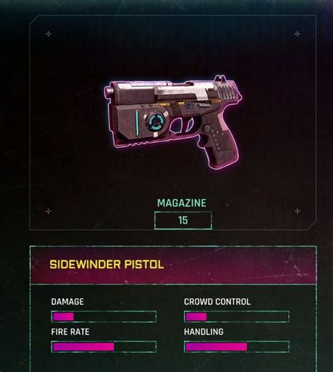 Sidewinder Pistol - Rage 2 Guide - IGN