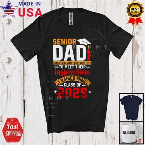 Hot Trending Kiraa Tee With Senior Dad I Raised Mine Class Of Cheerful Father S Day
