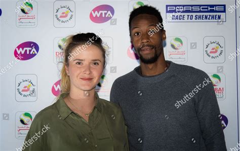 Elina Svitolina Ukraine Boyfriend Gael Monfils Editorial Stock Photo ...