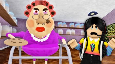 ESCAPA DE LA ABUELA MALVADA DE LAS GALLETAS ROBLOX ESCAPE EVIL