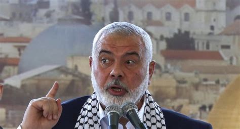 Guerra Israel Hamás en Gaza Ismail Haniyeh estudia la propuesta de