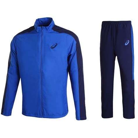 Asics LINED SUIT Костюм спортивный волейбольный Синий/Темно-синий ...