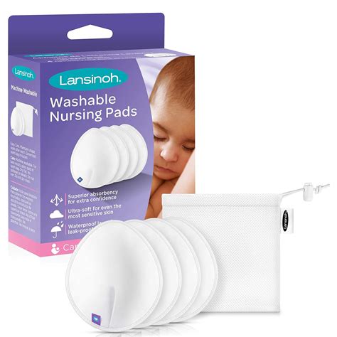 Amazon Lansinoh Reusable Nursing Pads For Breastfeeding Mothers