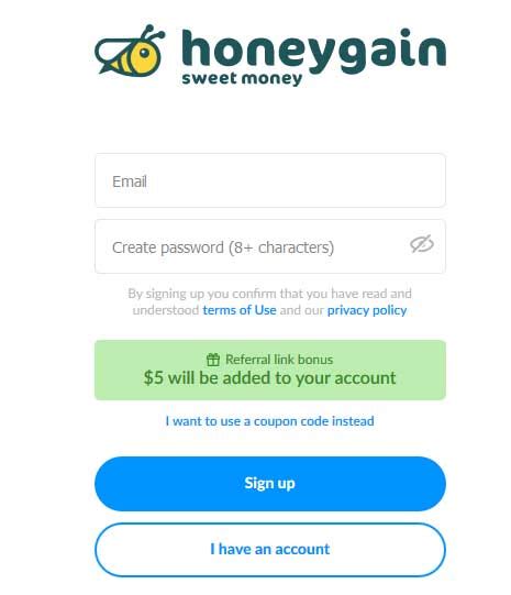 Honeygain App Referral Code For Free 5 Bonus Earn 20m