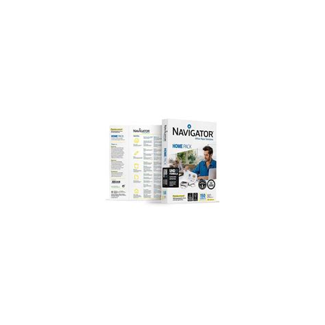 Papel 080gr Fotocopia A4 Navigator Home Pack 1x150fls Maxone