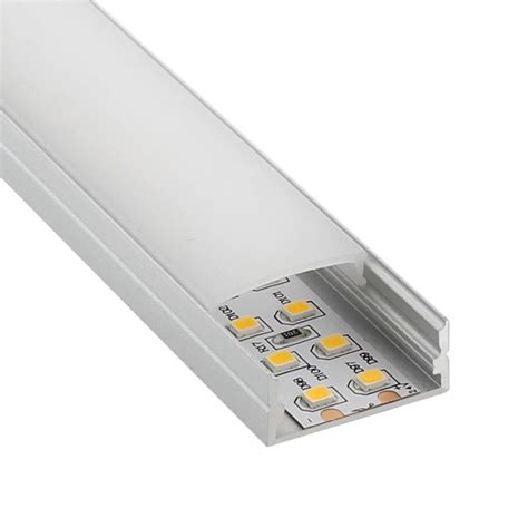 Kit Perfil Aluminio Sensa Big Para Tiras Led Metro Perfiles Para