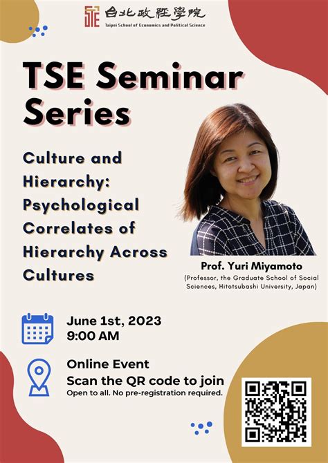 [Seminar] Culture and Hierarchy: Psychological Correlates of Hierarchy Across Cultures - IMAS