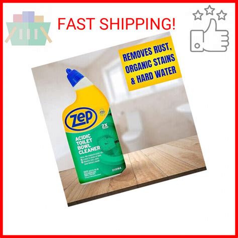 Zep Acidic Toilet Bowl Cleaner 32 Oz Ebay