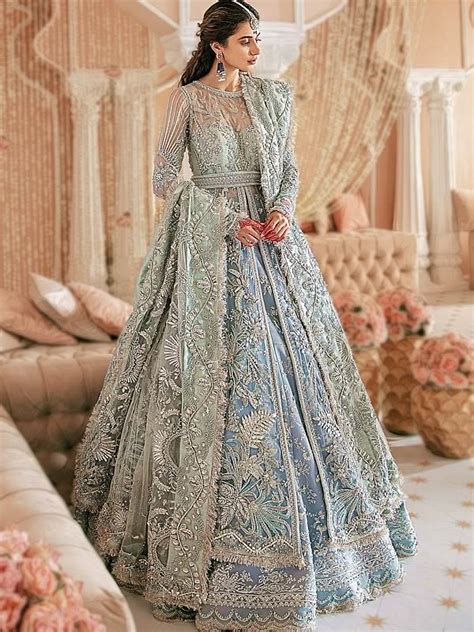 Indian Pakistani Walima Bridal Maxi Uk Usa Canada Reception Bridal Maxi