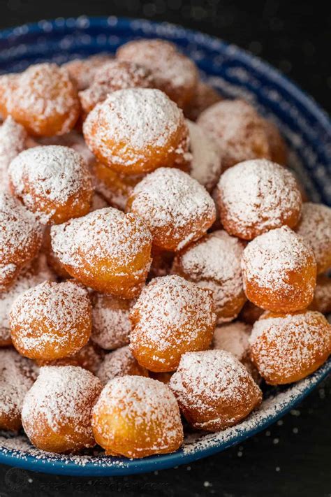 Zeppole - Easy Italian Donuts (VIDEO) - NatashasKitchen.com