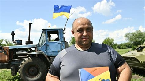 Ukraine Celebrates Its Tank Towing Farmers