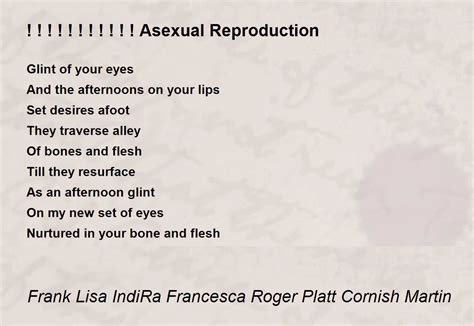 Asexual Reproduction Asexual Reproduction Po