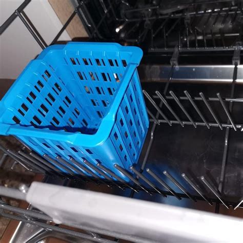 Bestekmand Afdruiprek Blauw Voor Vaatwasser Bol