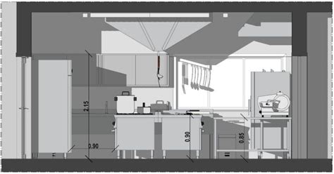 Progetto Di Una Cucina Per Ristorante Con Norme E Modello BIM BibLus BIM