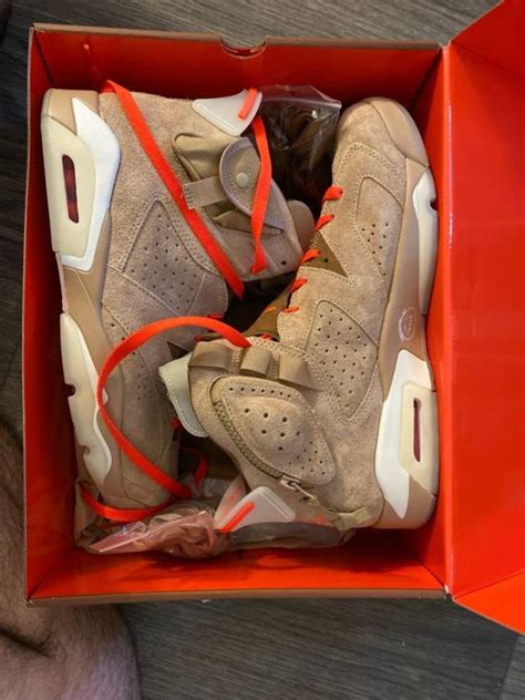 Travis Scott x Air Jordan 6 British Khaki | Kixify Marketplace