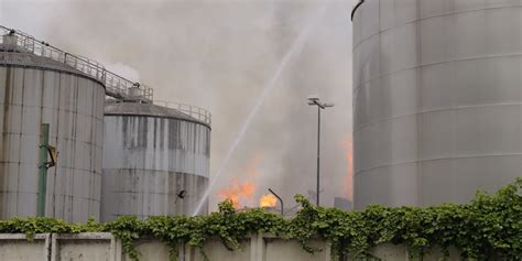 C è stato un grosso incendio in uno stabilimento della cooperativa