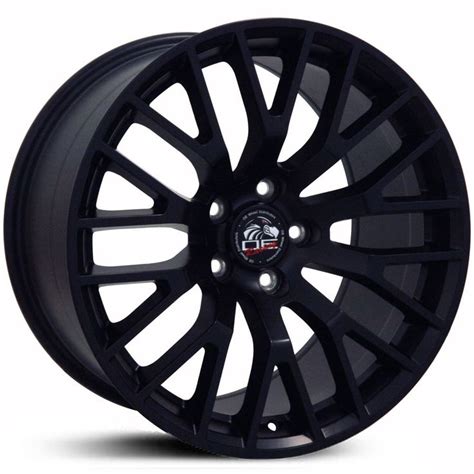 Fits Ford Mustang GT Style (FR19) Wheels Matte Black | Ford mustang ...