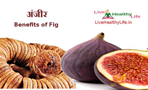 Benefits Of Fig Live Healthy Life