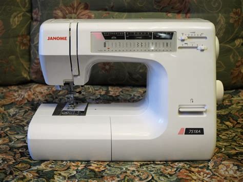 Обзор от покупателя на Швейная машина Janome 7518A — интернет-магазин ...