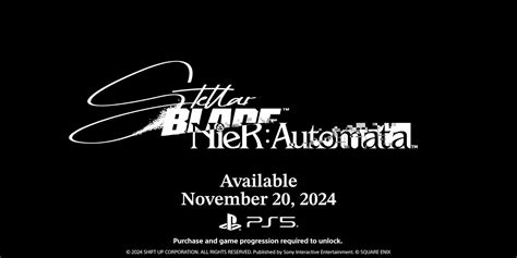 Stellar Blade Nier Automata Dlc Trailer