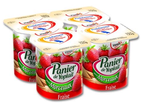 Yoplait Yaourt Morceaux De Fraise Captain 123 Click