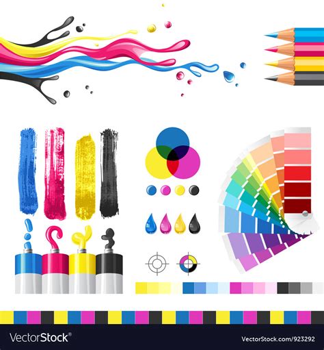 Cmyk Royalty Free Vector Image Vectorstock