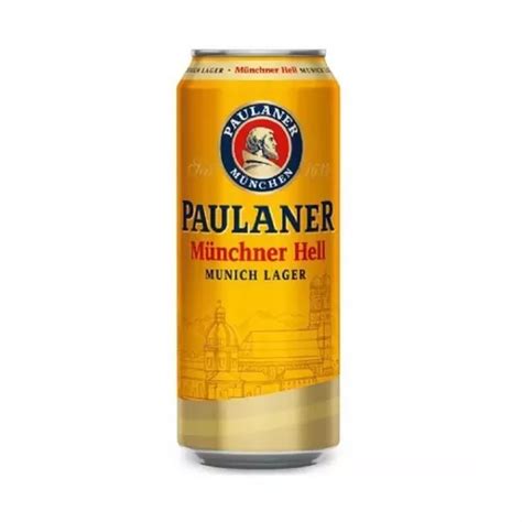 Cerveja Lager M Nchner Hell Paulaner Lata Ml Emp Rio Malelu