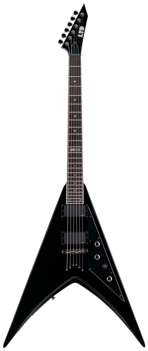 ESP LTD V-300 V-SHAPE Electric Guitar Black (LV300BLK) - LV300BLK