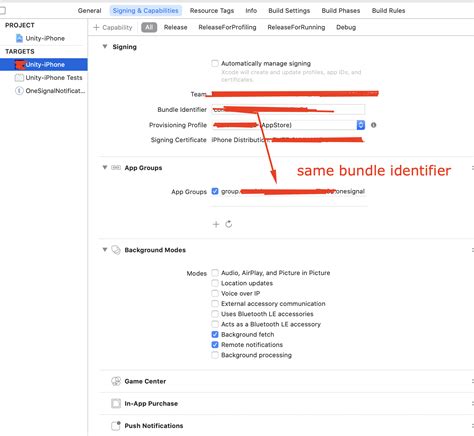 IOS Unity This Application Or A Bundle It Contains Has The Same Bundle